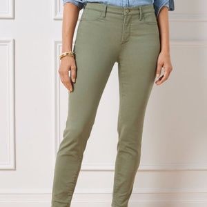 Talbots Jegging Ankle Size 4 Spring Moss